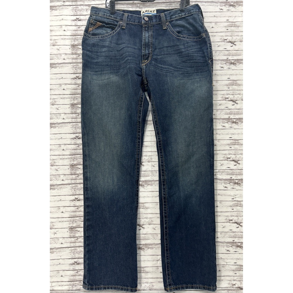 Ariat M2 Legacy Jeans Men's Size 36x33 Traditional Relaxed Boot Cut Western